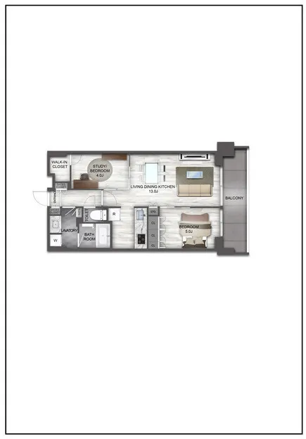 Season Flats Omorinishi - Interior - ["Apartment", "Wood flooring"]