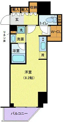 Makes Design Shiba Park - Floor Plan - []
