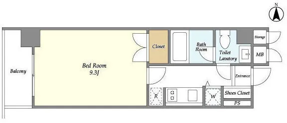 NONA PLACE Shibuya Kamiyamacho - Floor Plan - []