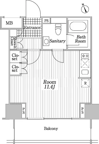 Court Hills Hiroo Minami - Floor Plan - ["Diagram", "Plumbing fixture"]
