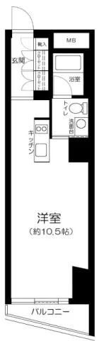 Selfista Shibuya - Floor Plan - ["Apartment"]