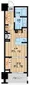New City Apartments Shiba Park - Floor Plan - ["Rectangle", "Font", "Wood"] thumbnail
