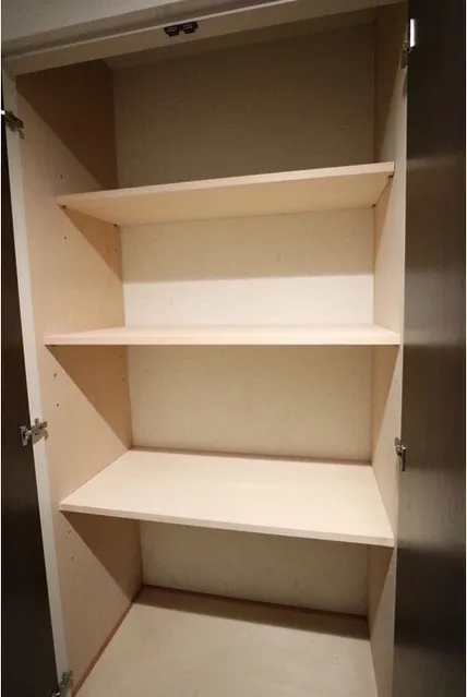 Atago View Apartments - Interior - ["Shelf", "Shelving", "Furniture"]