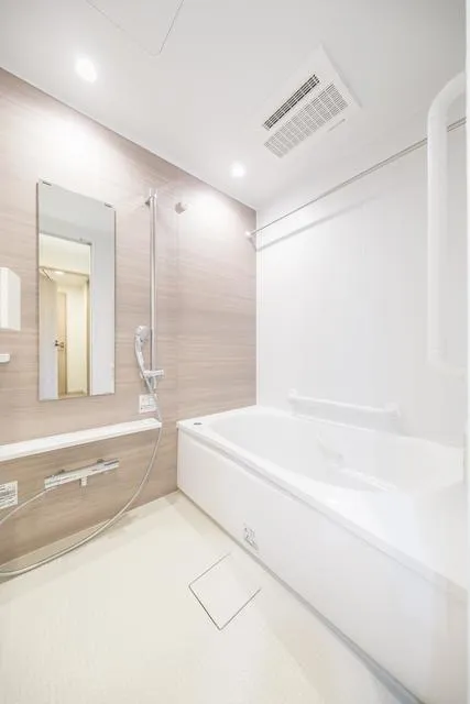 Milia Residence Asakusabashi II - Interior - ["Mirror", "Bathtub", "Plumbing fixture"]