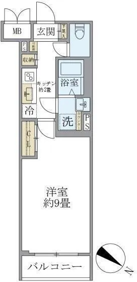 View Terrace Myogadani - Floor Plan - []