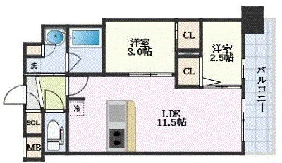 Urban Grande Shin-Osaka - Floor Plan - []