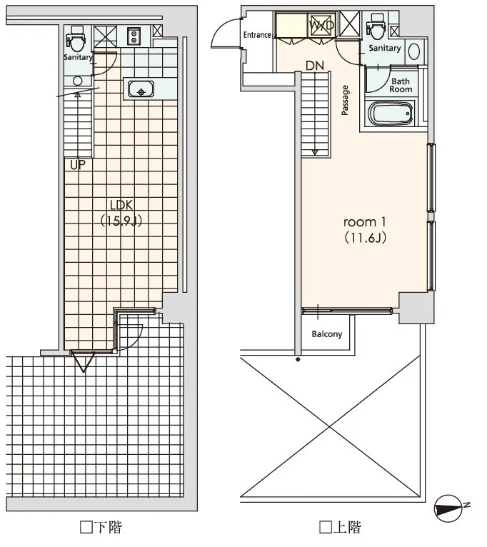 Castalia Shiba-Koen - Floor Plan - ["Rectangle", "Font", "Parallel"]