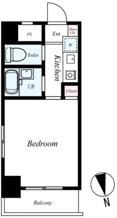 Sky Court Waseda No. 3 - Floor Plan - []