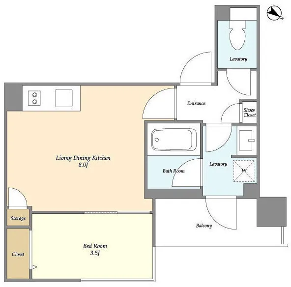 LUMIEC BUNKYO SENGOKU - Floor Plan - ["Diagram", "Floor plan"]