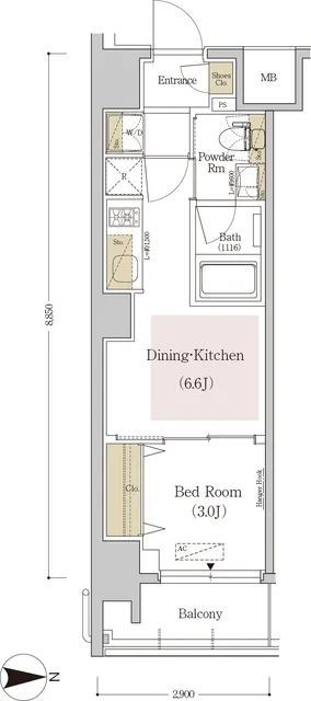 Urbanex Morishita III - Floor Plan - ["Floor plan", "Text", "Plan"]