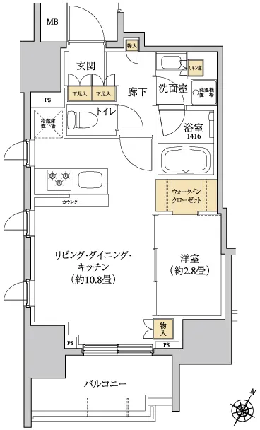 Gracia Fit Sangenjaya - Floor Plan - ["Plan", "Diagram", "Floor plan"]