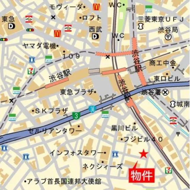 Park Axis Shibuya Sakuragaoka West - Other - ["Map", "Line", "Electronics"]
