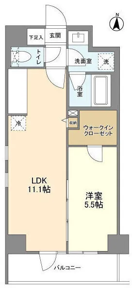 L ・ BASE Oshiage South - Floor Plan - ["Tile Flooring"]