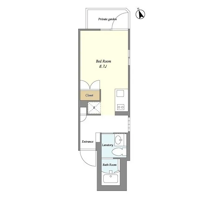 FARE Ikebukuro I - Floor Plan - ["Rectangle", "Slope", "Parallel"]