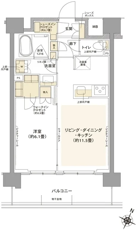 Comreji Akabane Kashiya-to - Floor Plan - ["Diagram", "Plan", "Floor plan"]