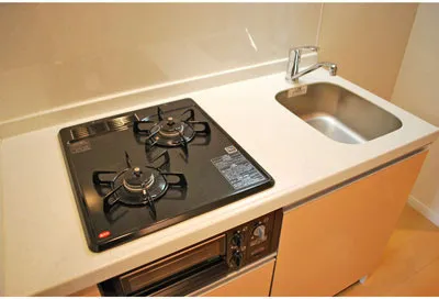 Plaire Deux Tamagawa - Interior - ["Major appliance", "Kitchen", "Kitchen stove"]