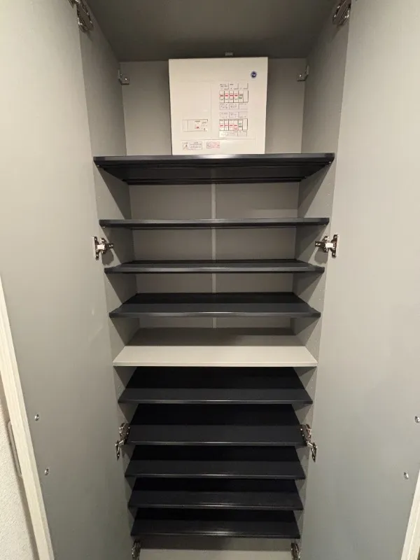 RESIDIA Kichijoji - Interior - ["Grey", "Shelving", "Design"]