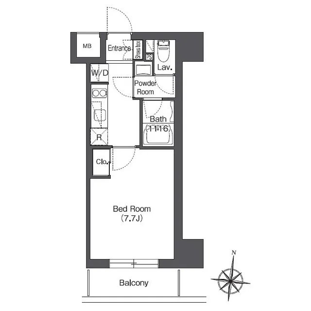 Comforia Oshima DEUX - Floor Plan - ["Rectangle", "Schematic", "Slope"]