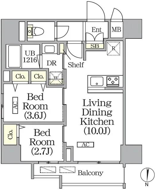 Boa Vista Ueno Okachimachi - Floor Plan - ["Floor plan", "Diagram"]
