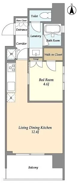 Laxrass Mejiro - Floor Plan - []