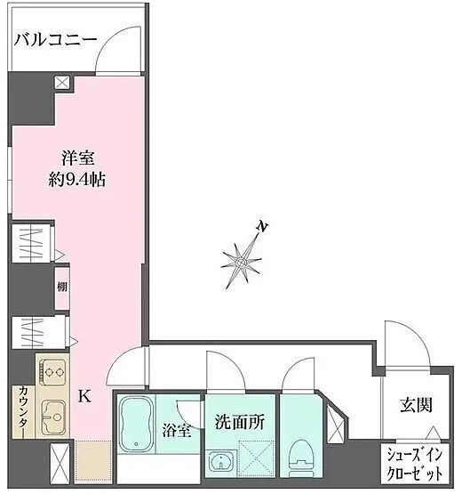 WHARF Bunkyo Myogadani - Floor Plan - ["Rectangle", "Font", "Parallel"]