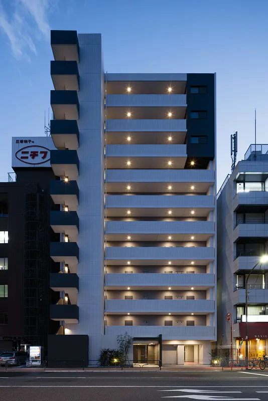 NTPR Residence Shibaura 3-Chome - Exterior - ["Architecture", "Building", "Metropolitan area"]