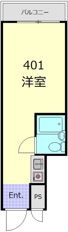 Fusou Heights Yotsuya - Floor Plan - ["Apartment"]