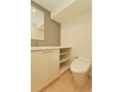 KDX Residence Togoshi - Interior - ["Property", "Bathroom sink", "Bathroom cabinet"]