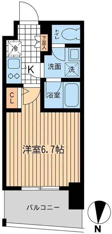 KDX Residence Oyama - Floor Plan - ["Apartment", "Balcony"]