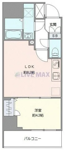 Prime Bliss Itabashi Honcho - Floor Plan - []