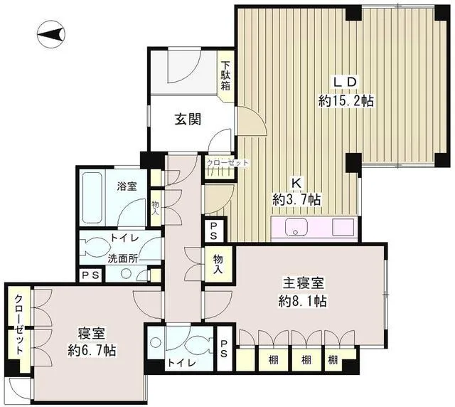 Light Well Takanawa - Floor Plan - ["Floor plan", "Plan", "Drawing"]