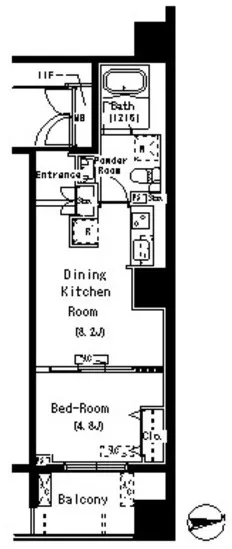Park Axis Moto-Asakusa Stage - Floor Plan - []
