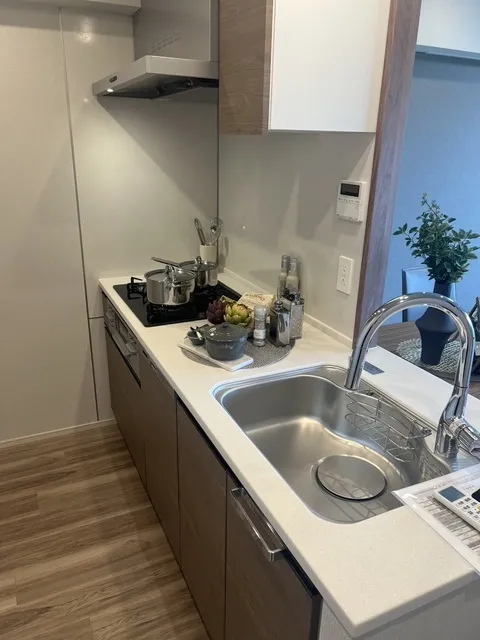 Geoent Shirokanedai - Interior - ["Kitchen", "Countertop", "Major appliance"]