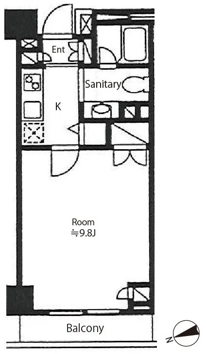 Castalia Togoshi Station Square - Floor Plan - []
