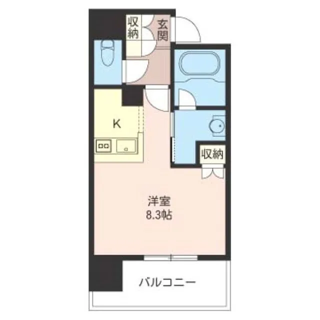 Orchid Residence Shinagawa - Floor Plan - ["Rectangle", "Parallel", "Plan"]