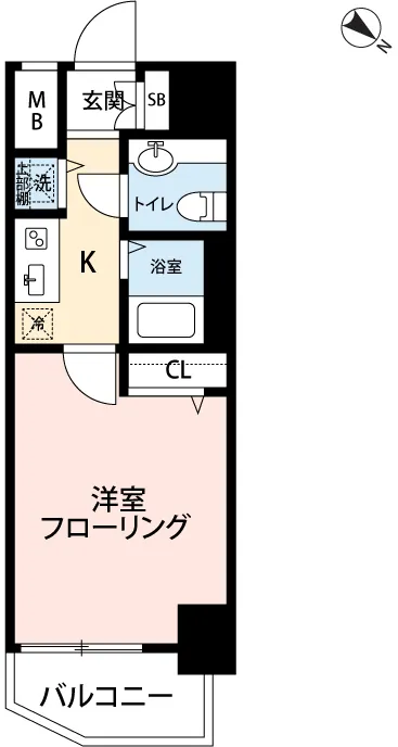 Mynavi STAY Flumen Meguro - Floor Plan - []