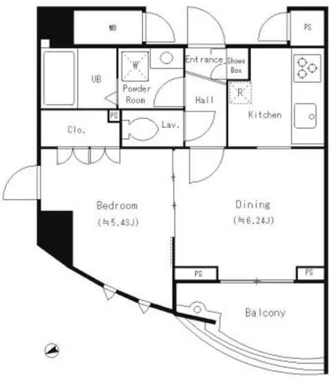 Area Togoshi Koen - Floor Plan - ["Plan", "Diagram", "Design"]