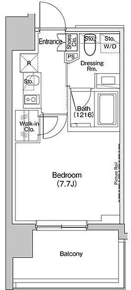 The Park Habio Kamikitazawa - Floor Plan - []