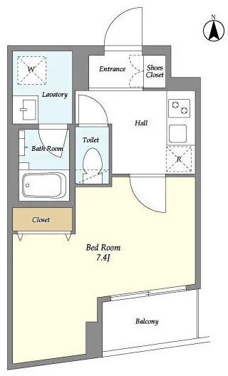Stylio Higashi-Shinagawa - Floor Plan - []