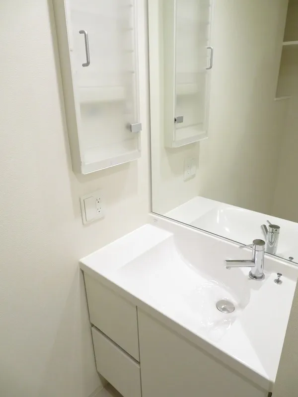 The Park Cross Monzen-Nakacho - Interior - ["Bathroom Sink", "Plumbing fixture", "Bathroom cabinet"]