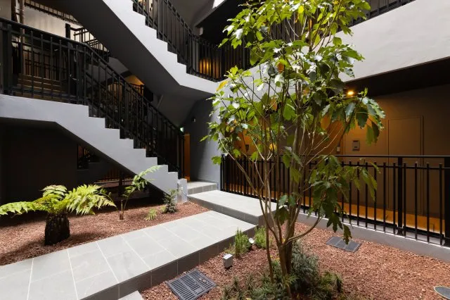 RESIDENCE KOENJI  - Exterior - ["Stairs", "Composite material", "Handrail"]