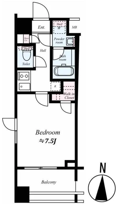 Prele Duc Kuramae - Floor Plan - []