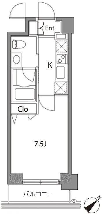 Castalia Nakameguro - Floor Plan - []