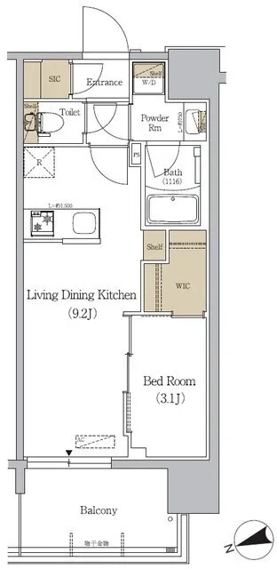 Urbanex Komagome - Floor Plan - ["Diagram", "Plan", "Floor plan"]