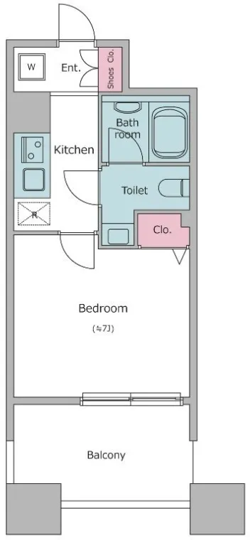 RESIDIA Shima Tsuyama - Floor Plan - []