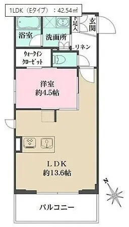 ACP Residence Bunkyo Kasuga - Floor Plan - ["Apartment", "Tile Flooring", "Geraniums"]