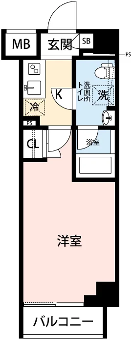 Mynavi STAY Twilight Hills Ikebukuro 3-Chome - Floor Plan - []