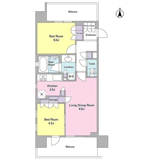 Laxrass Mejiro - Floor Plan - ["Rectangle", "Font", "Parallel"]