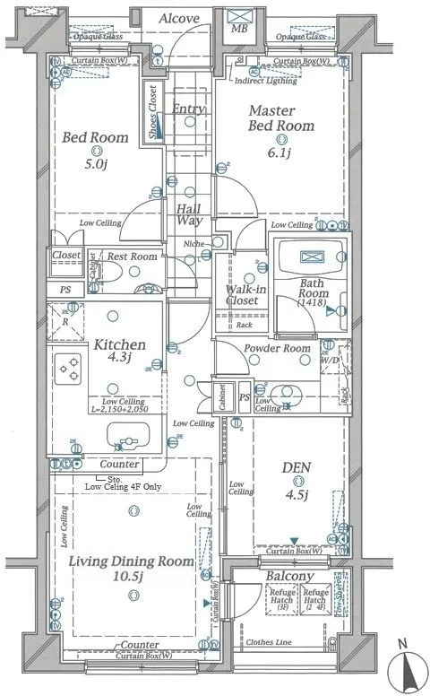 Pierce Wakabayashi - Floor Plan - ["White", "Schematic", "Plan"]