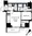 Impress Core Daikanyama - Floor Plan - ["Plan", "Floor plan", "Diagram"] thumbnail